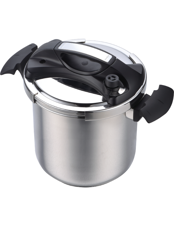 Barton 10.5 Quart Pressure Cooker With EasyLock Lid System with Recip
