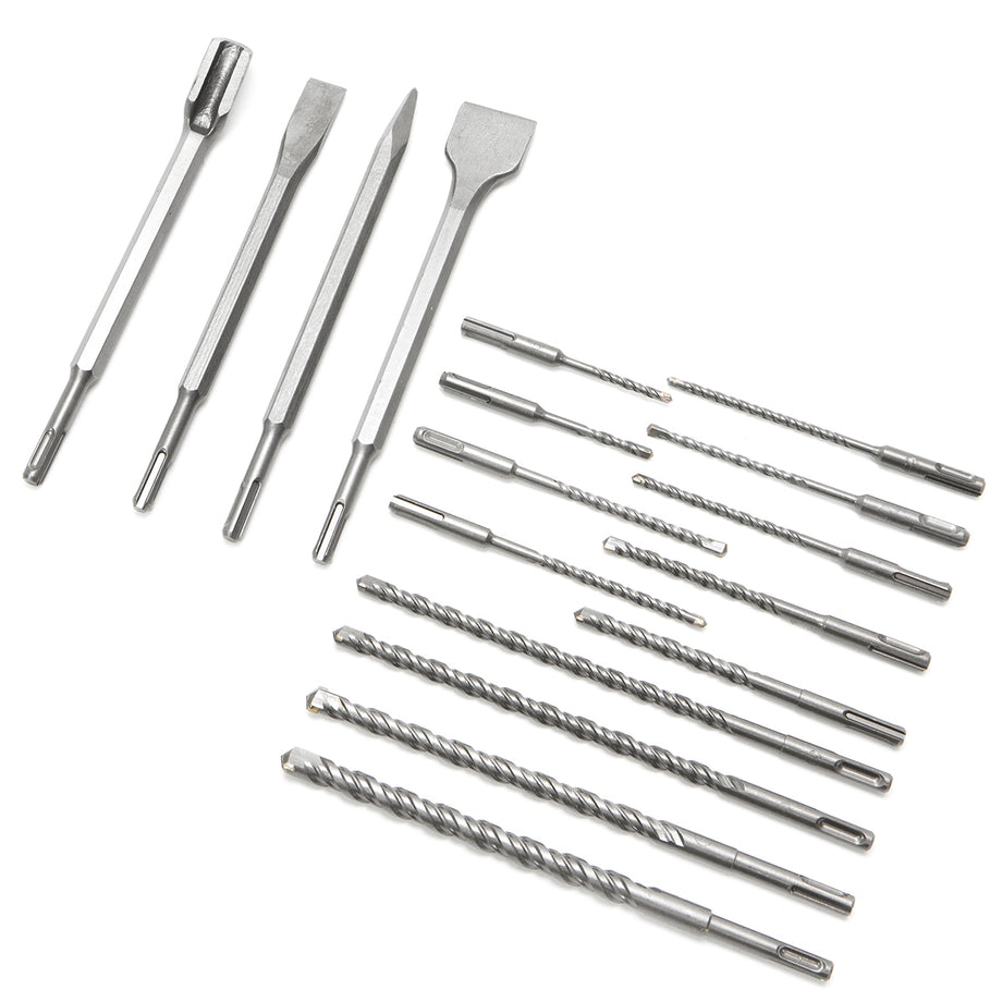 Set Di Punte Per Martello Flessibile SDS-plus A 4 Eliche Xtreme Plus HD 4 C D5 12 7 Pezzi 87309302 - Foto 5