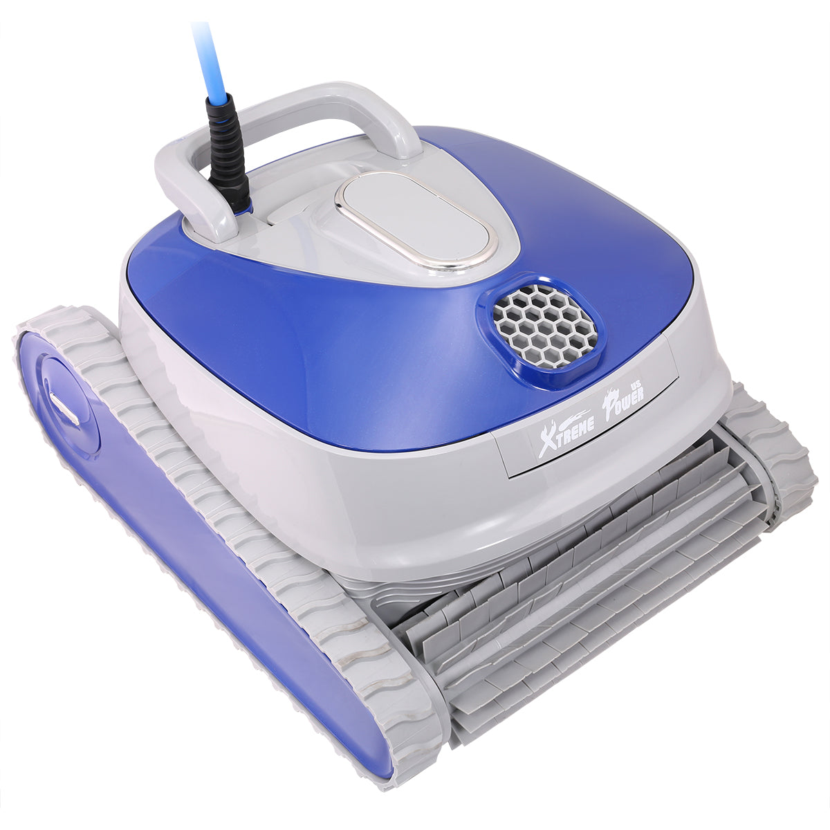 XtremepowerUS Robotic Pool Cleaner w/ Control Box Extra-Efficient Dual ...