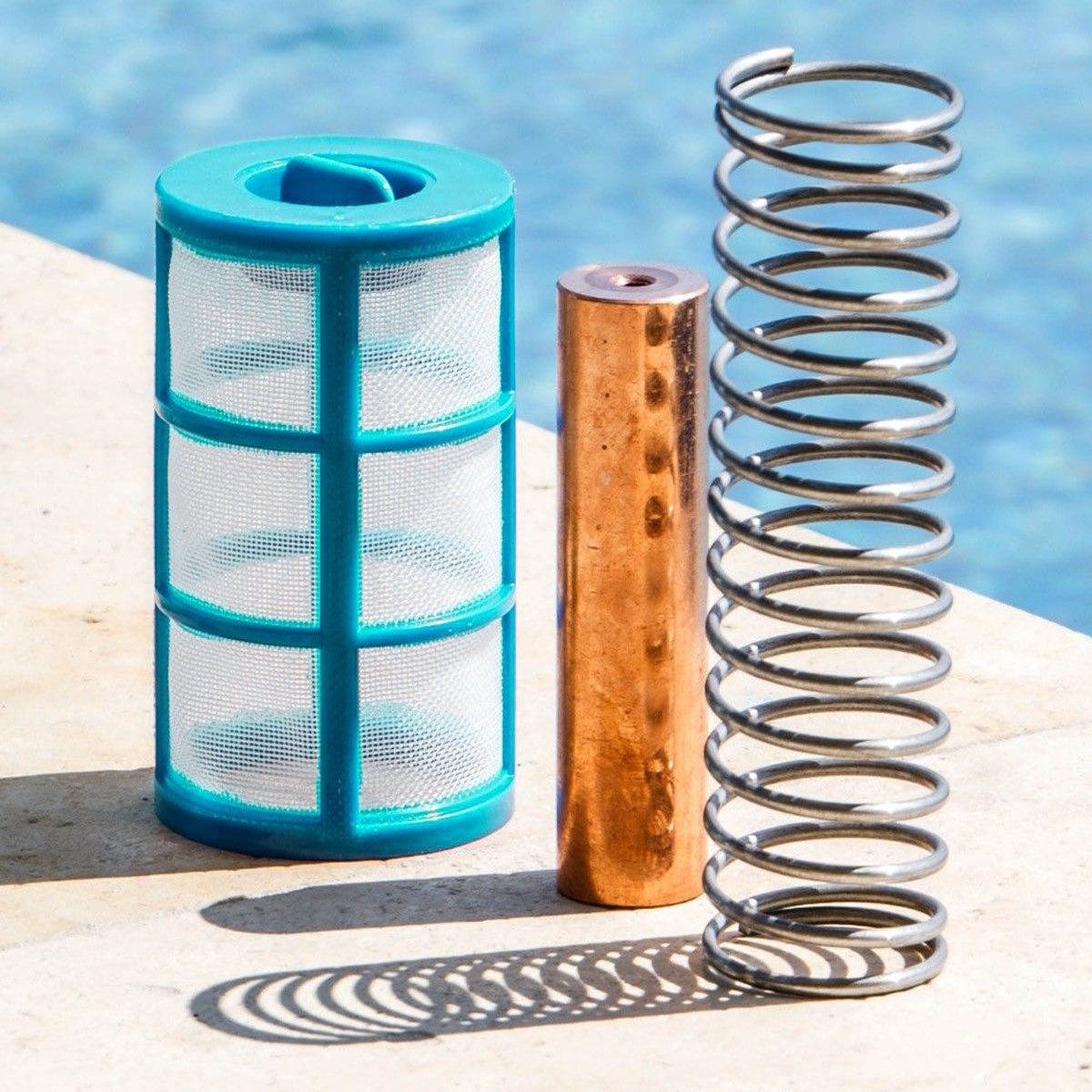 Solar Copper Pool XtremepowerUS Copper Solar Pool Spas Ionizer Reduce Chlorine usage for ...