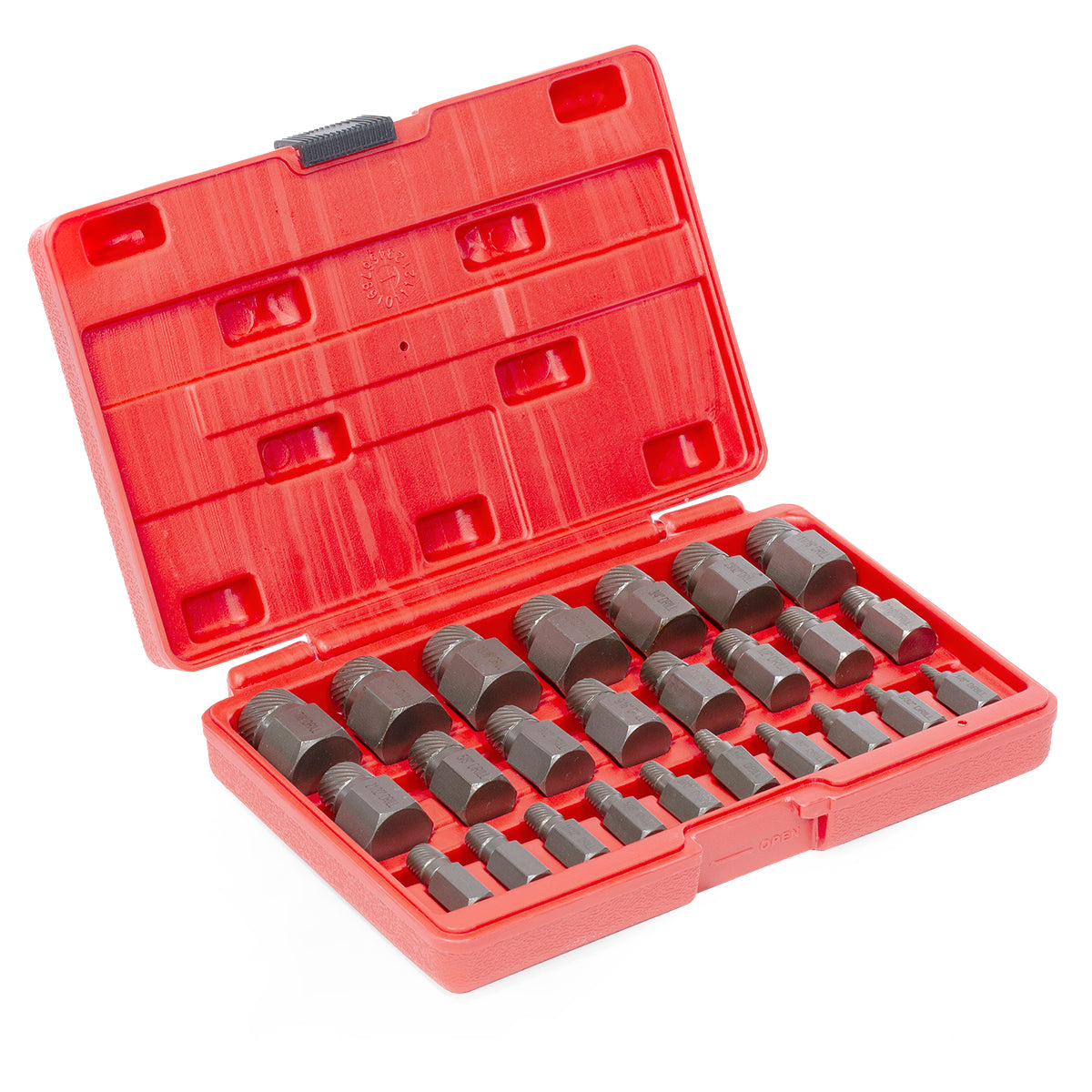 Splined Extractor Set Stark USA 33604 25pc Multi-Spline Screw Extractor Set Hex Head Bit Soc