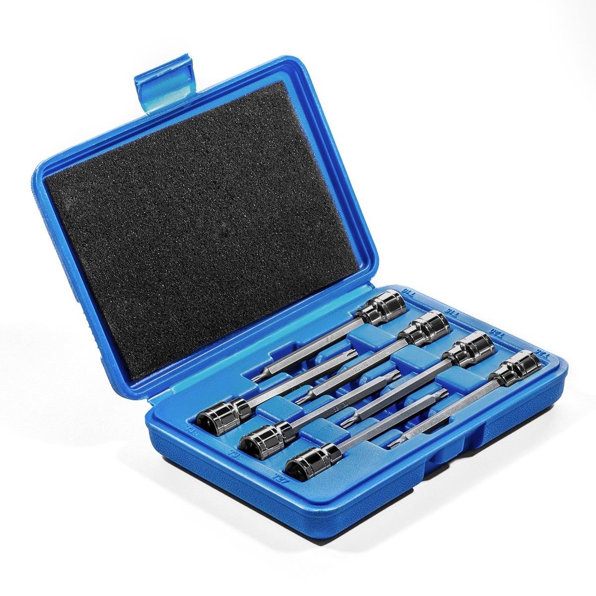 Starktools Stark USA 33806 7pc 3/8 Extra Long Torx Deep Bit Socket Set Star Torqu
