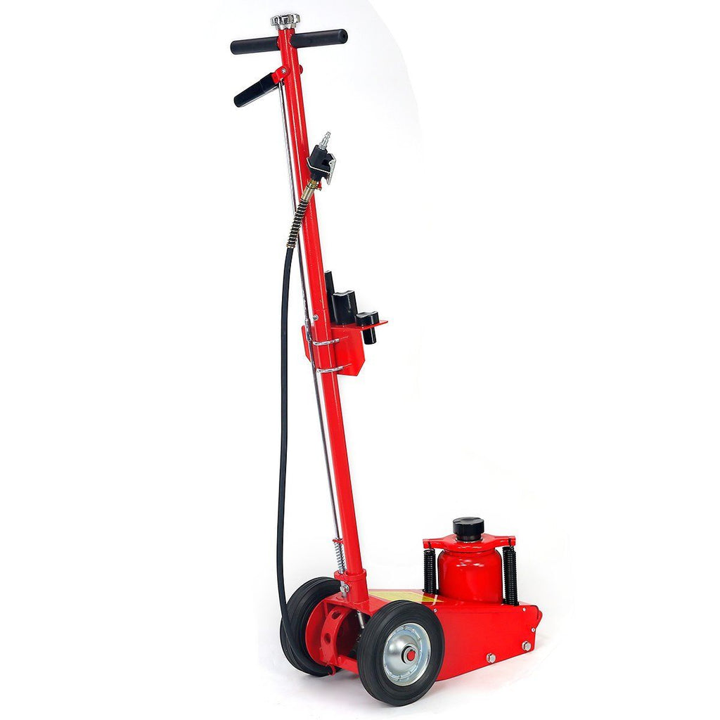 Stark USA 55062 Heavy duty 35 ton Air Hydraulic Floor Jack Wheels Lift