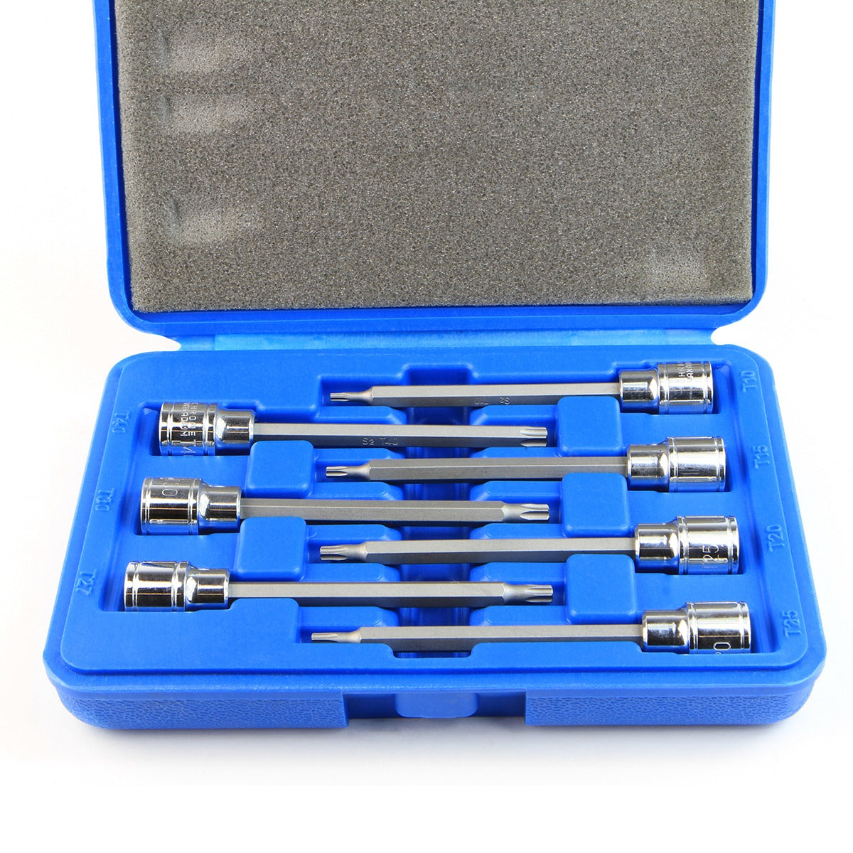 Stark USA 33806 7pc 3/8 Extra Long Torx Deep Bit Socket Set Star Torqu