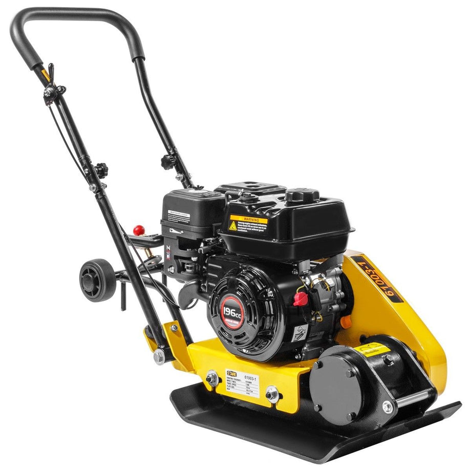 Stark USA 61003 196cc Walk Behind 7hp Gas Vibratory Plate Compactor Ra Stark USA 61003 196cc Walk Behind 7hp Gas Vibratory Plate Compactor Ra