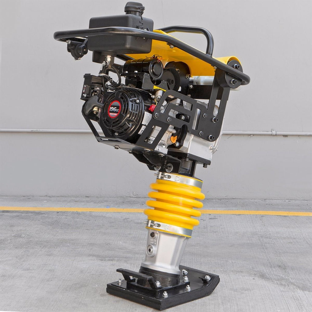 Stark USA 61009 Jumping Jack Gas 6.5hp Construction Compactor Concrete