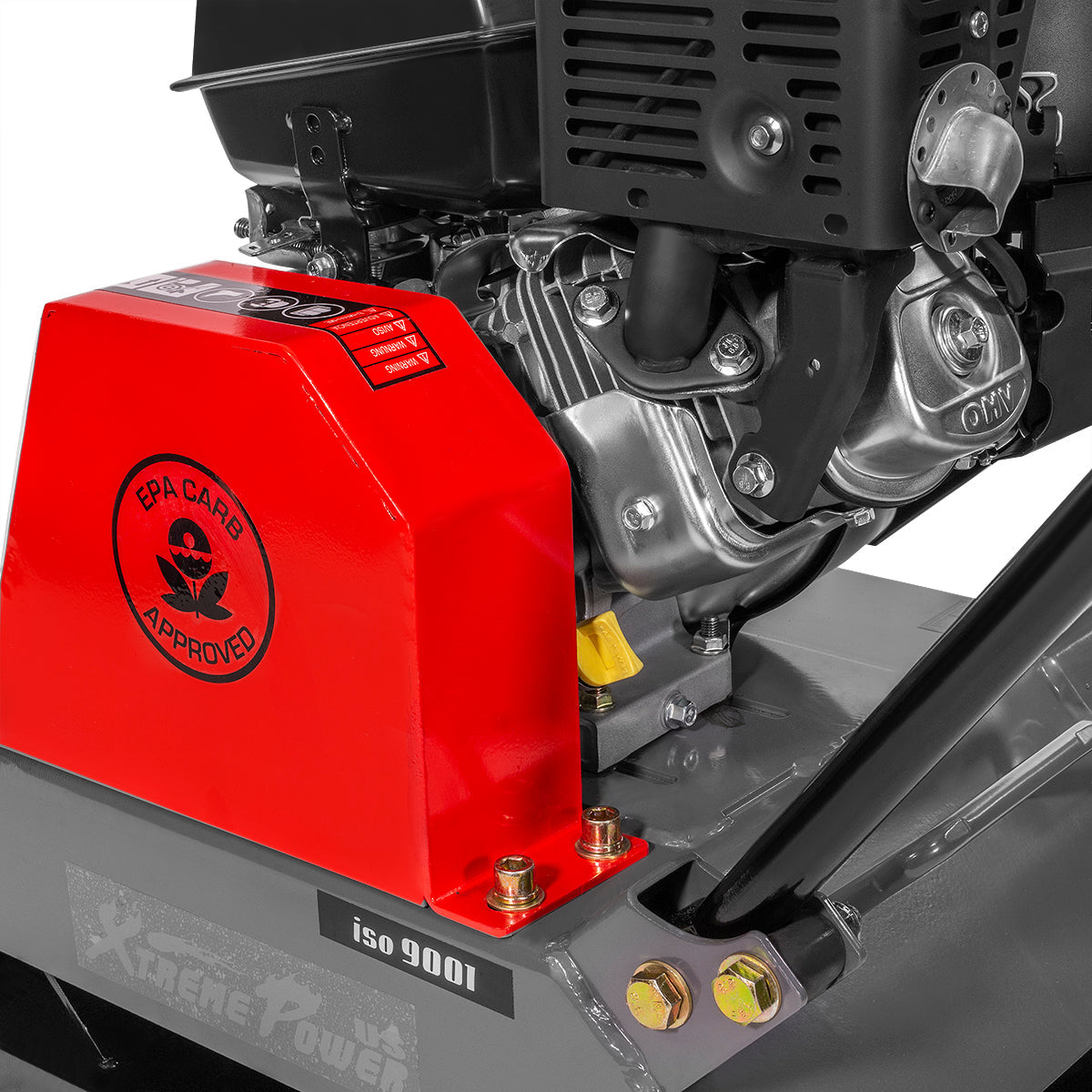 XtremepowerUS 61019 6HP Plate Compactor Gas Powered Vibration Compacti ...