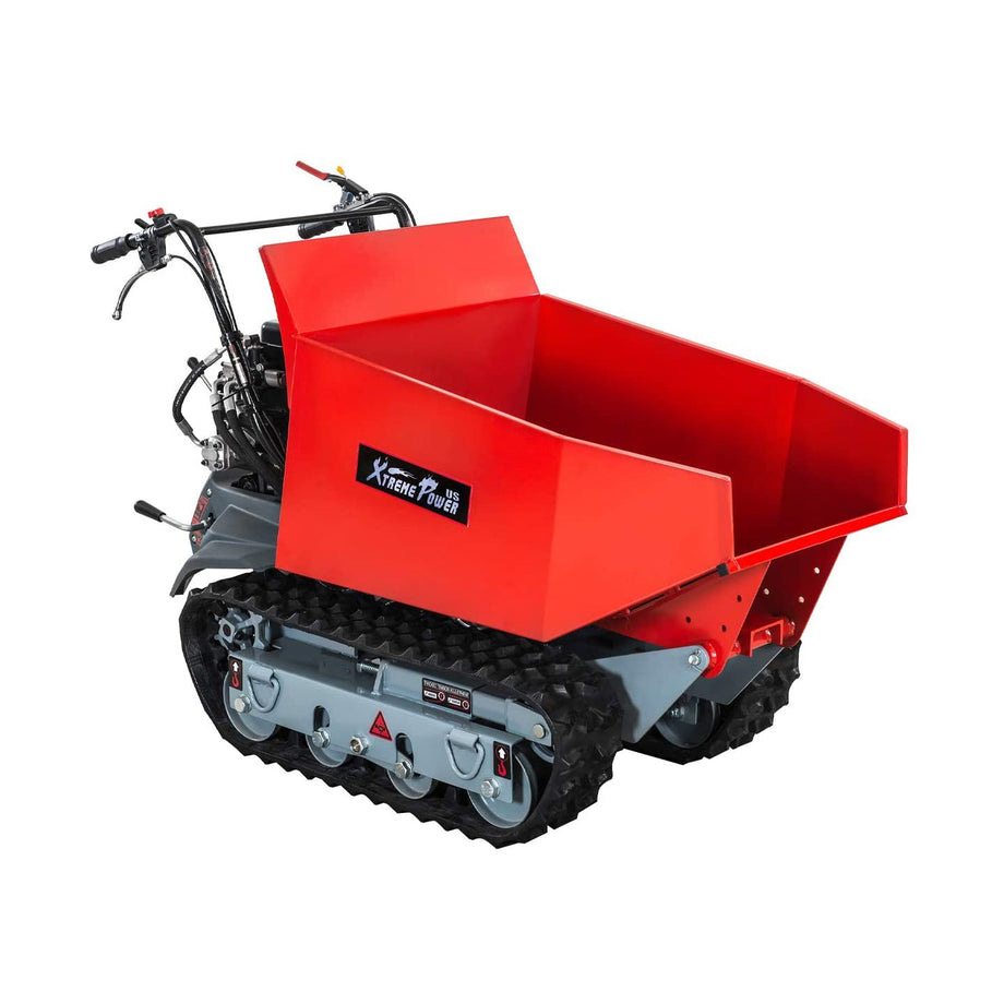 XtremepowerUS 61036 Track Wheel Barrow Gas 6.5hp Wheelbarrow All