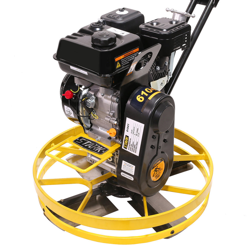 Stark USA KIT61041 Cement Trowel 22" w/Float Pan 6.5hp 196cc Gas Engin