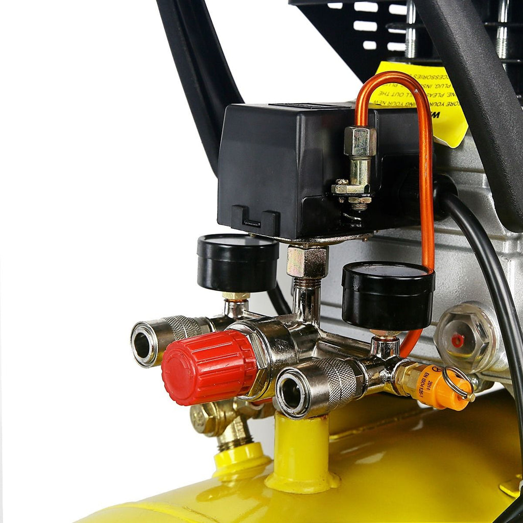 Stark USA 65151 Air Compressor w/Adjustable Pressure 3.5hp 10gal 125PS
