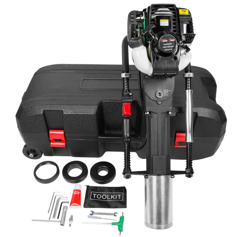 XtremepowerUS 81010-XP Gas-Powered Fence T-Postdrr Engine Gasoline