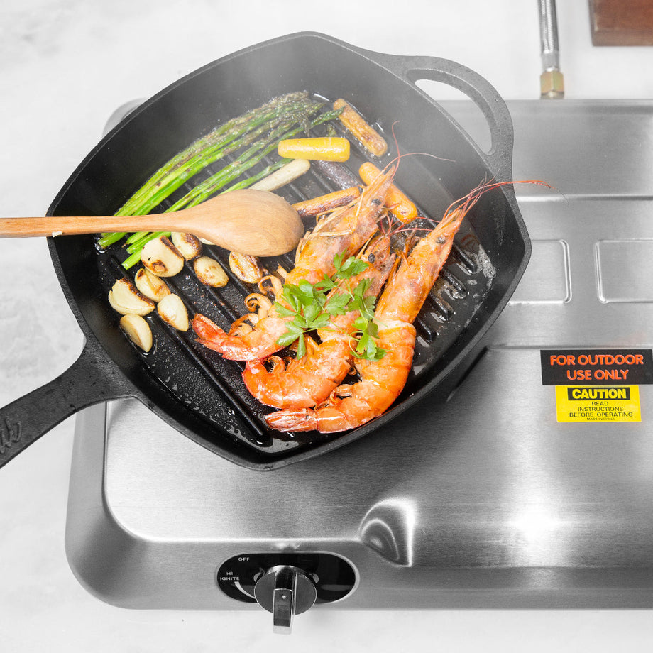 XtremepowerUS 30,000BTU Double Burner Stove Auto Ignition Cooktop Prop –  Stark USA