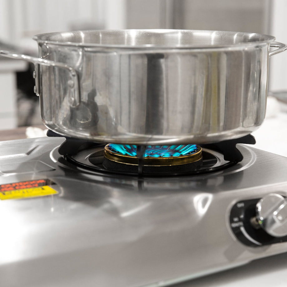 Stark Portable 24,000 BTU Propane Gas Stove-Top Double Burner