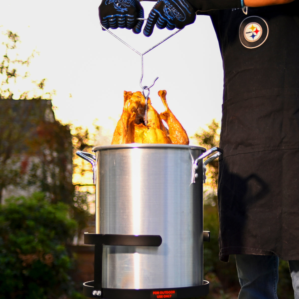 Barton 99905 52qt Turkey Deep Fryer W High Pressure Burner All Purpose Aluminum