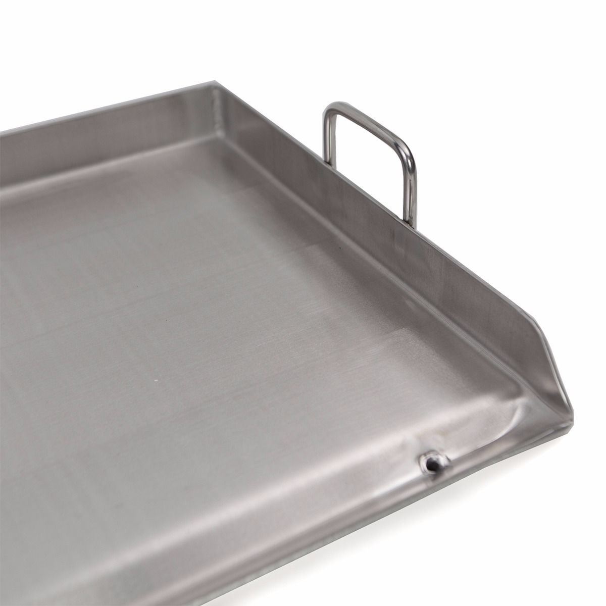 Stainless Steel Flat Comal Griddle Pan Cookware 16 inch